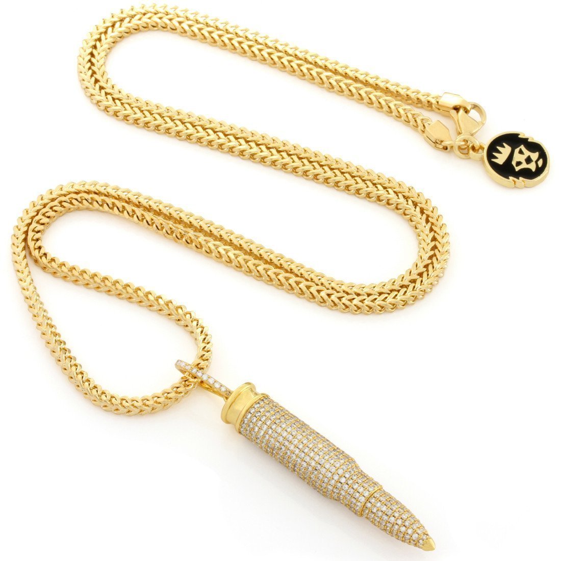 .223 Caliber Bullet Necklace  in  by Kingices