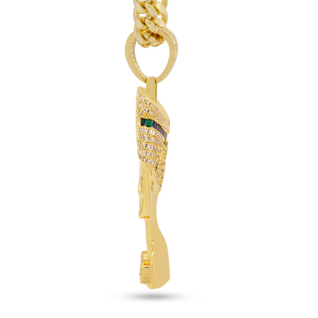 3D Boss Nefertiti Necklace  in  by Kingices