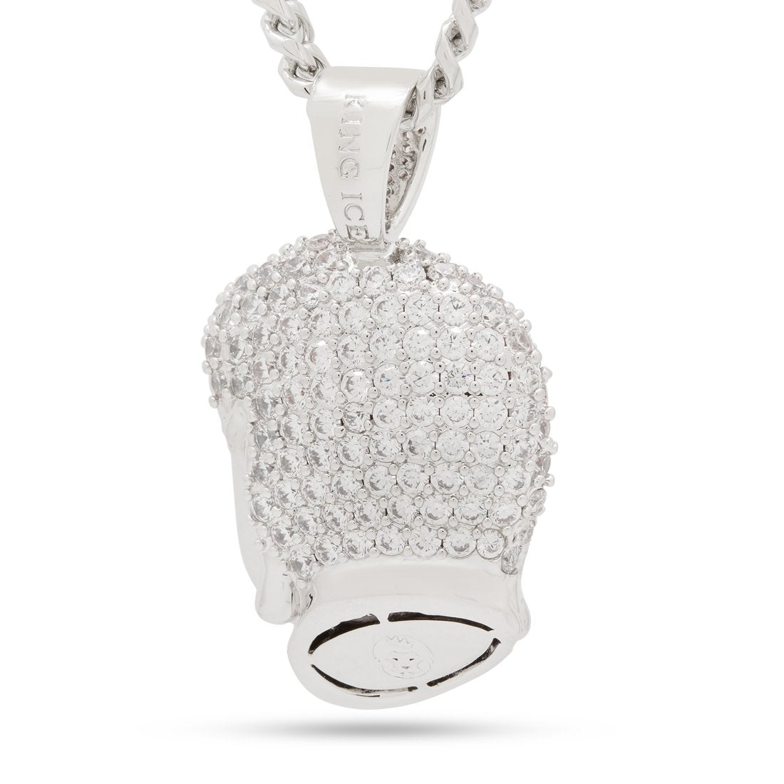 3D Boss Enlightened Buddha Necklace  in  by Kingices