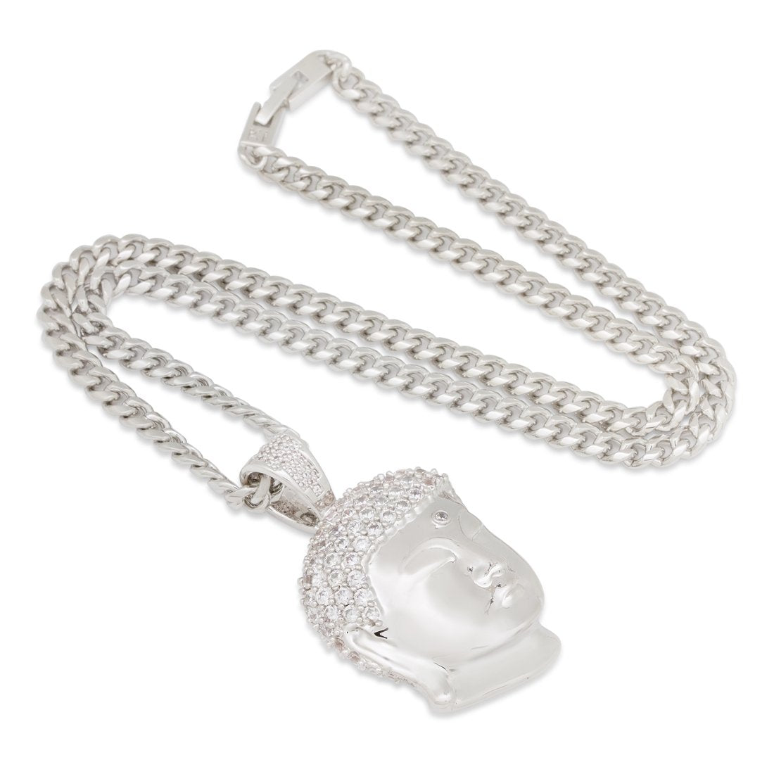 3D Boss Enlightened Buddha Necklace  in  by Kingices