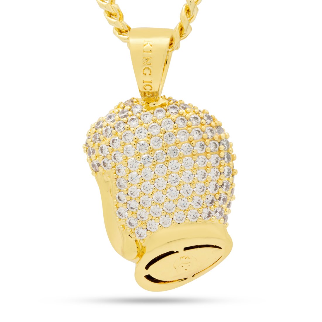 3D Boss Enlightened Buddha Necklace  in  by Kingices