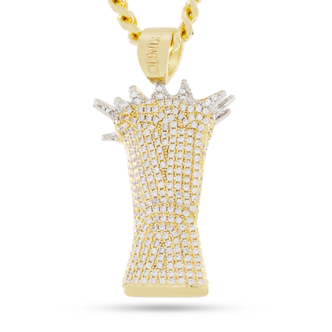3D Boss Holy One Necklace  in  by Kingices