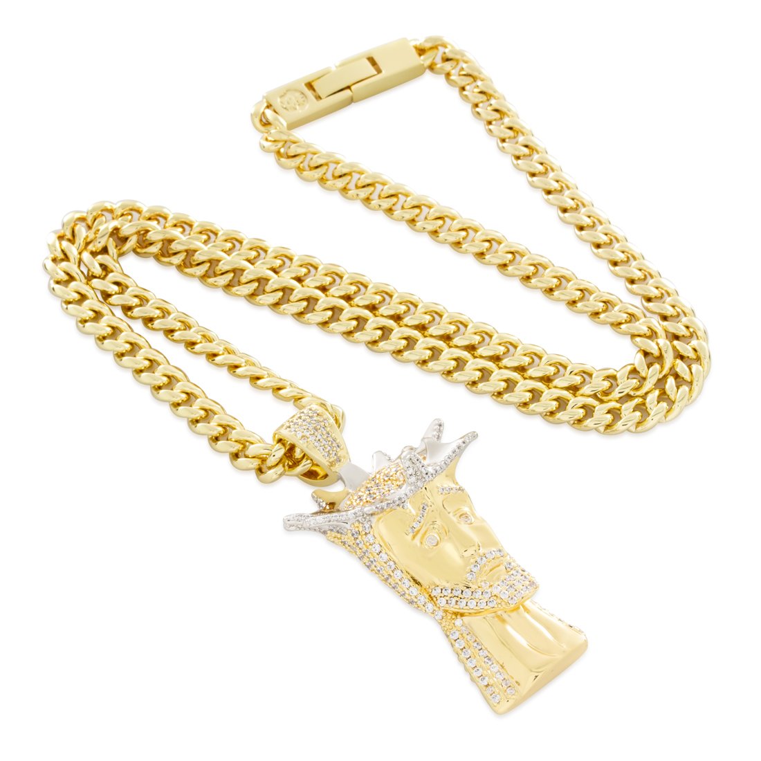 3D Boss Holy One Necklace  in  by Kingices
