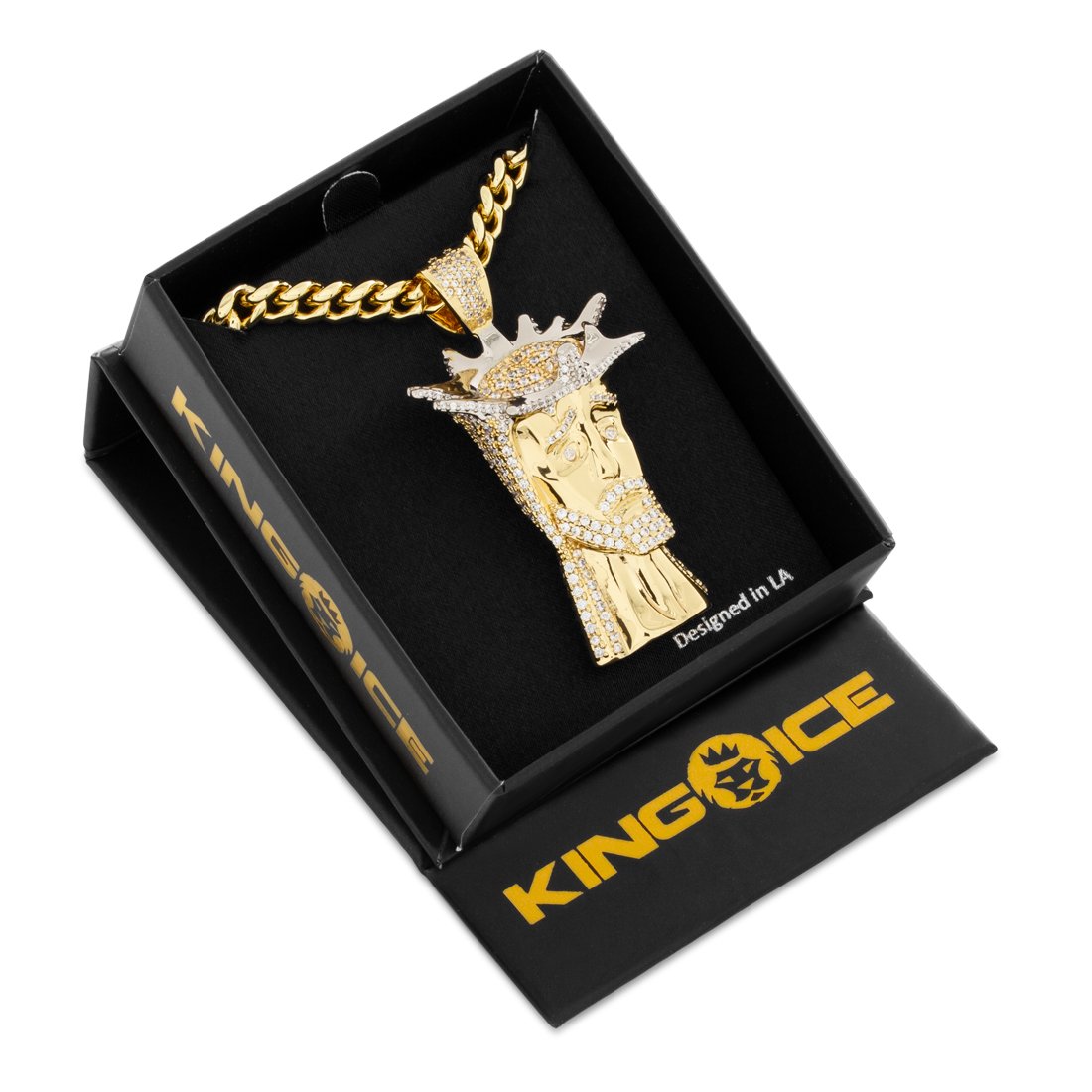 3D Boss Holy One Necklace  in  by Kingices