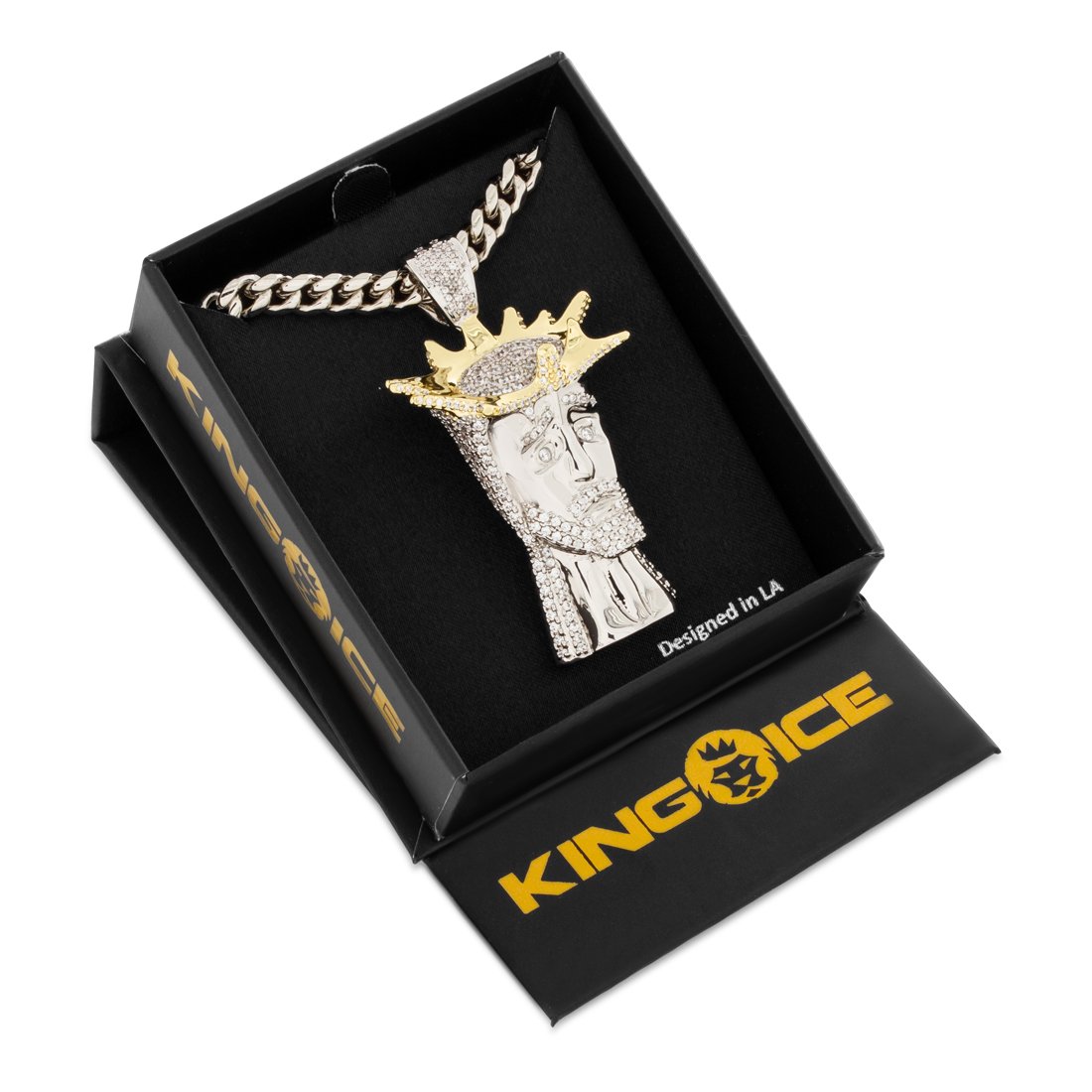 3D Boss Holy One Necklace  in  by Kingices