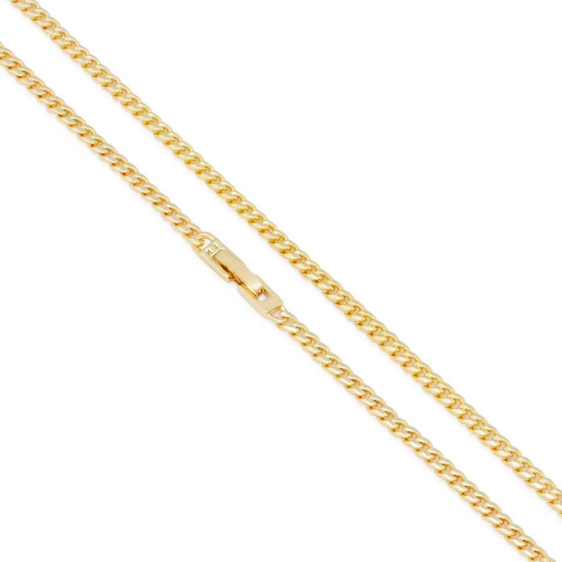 3mm Miami Cuban Link Chain Choker Set  in  by Kingices