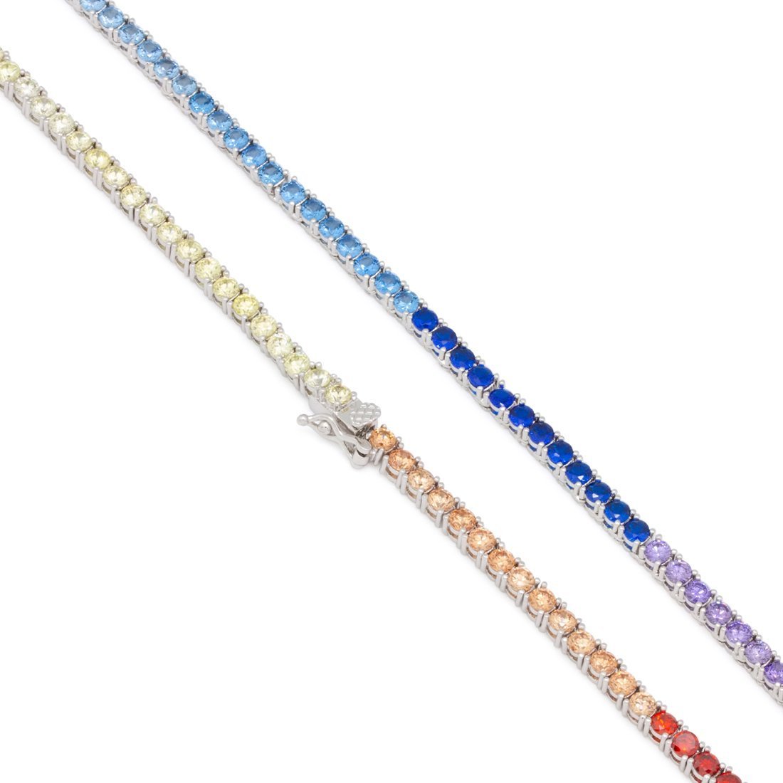 3mm Spectrum Tennis Chain  in  by Kingices