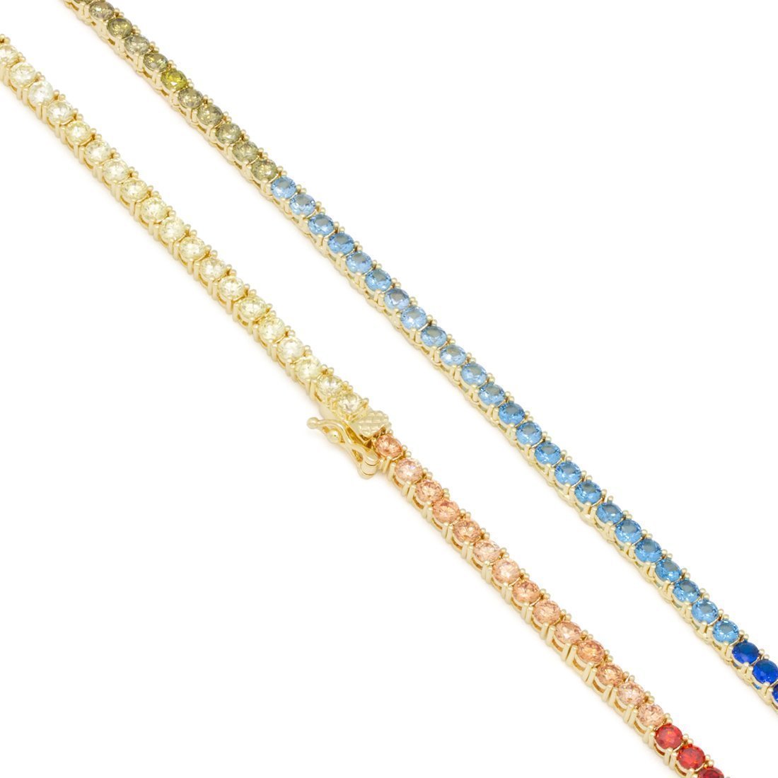 3mm Spectrum Tennis Chain  in  by Kingices