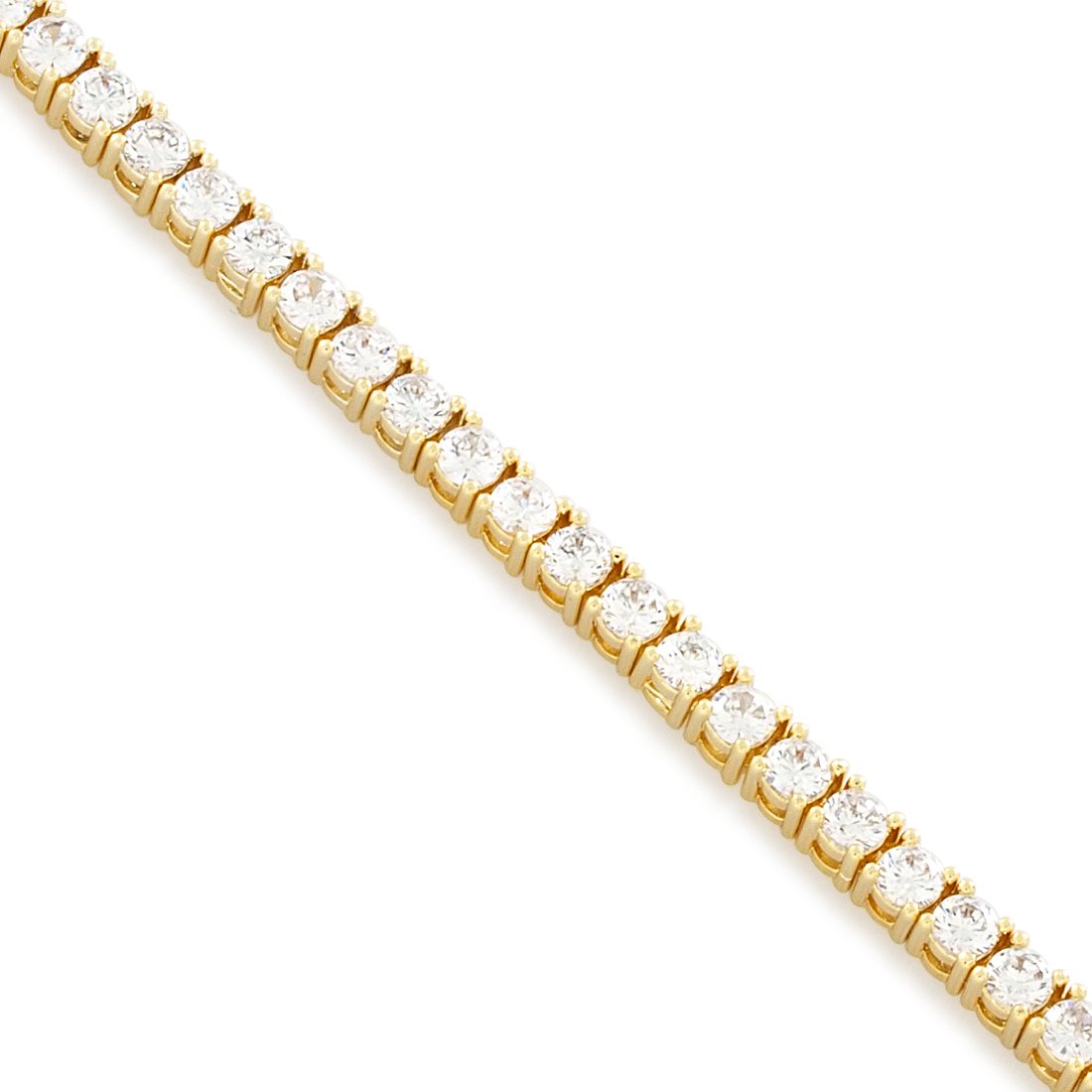 3mm Tennis Choker Chain  in  by Kingices