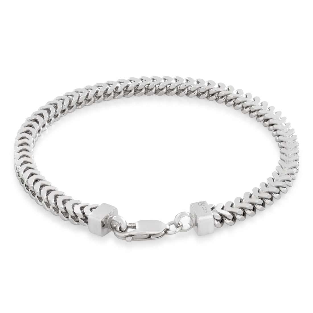 5mm Franco Bracelet  in  by Kingices