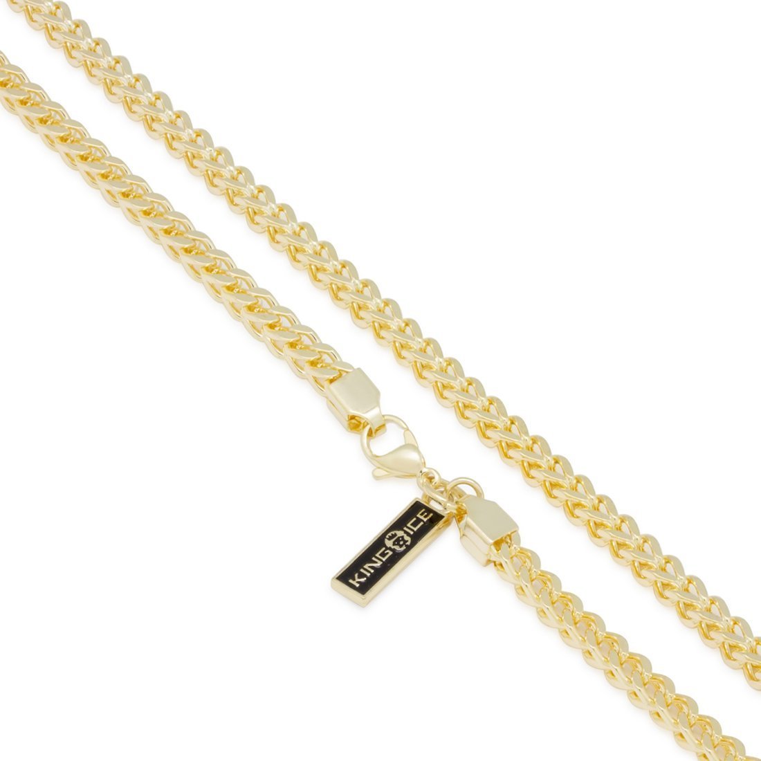 5mm Franco Chain Choker Set  in  by Kingices