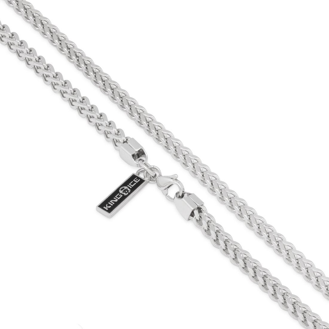 5mm Franco Chain Choker Set  in  by Kingices