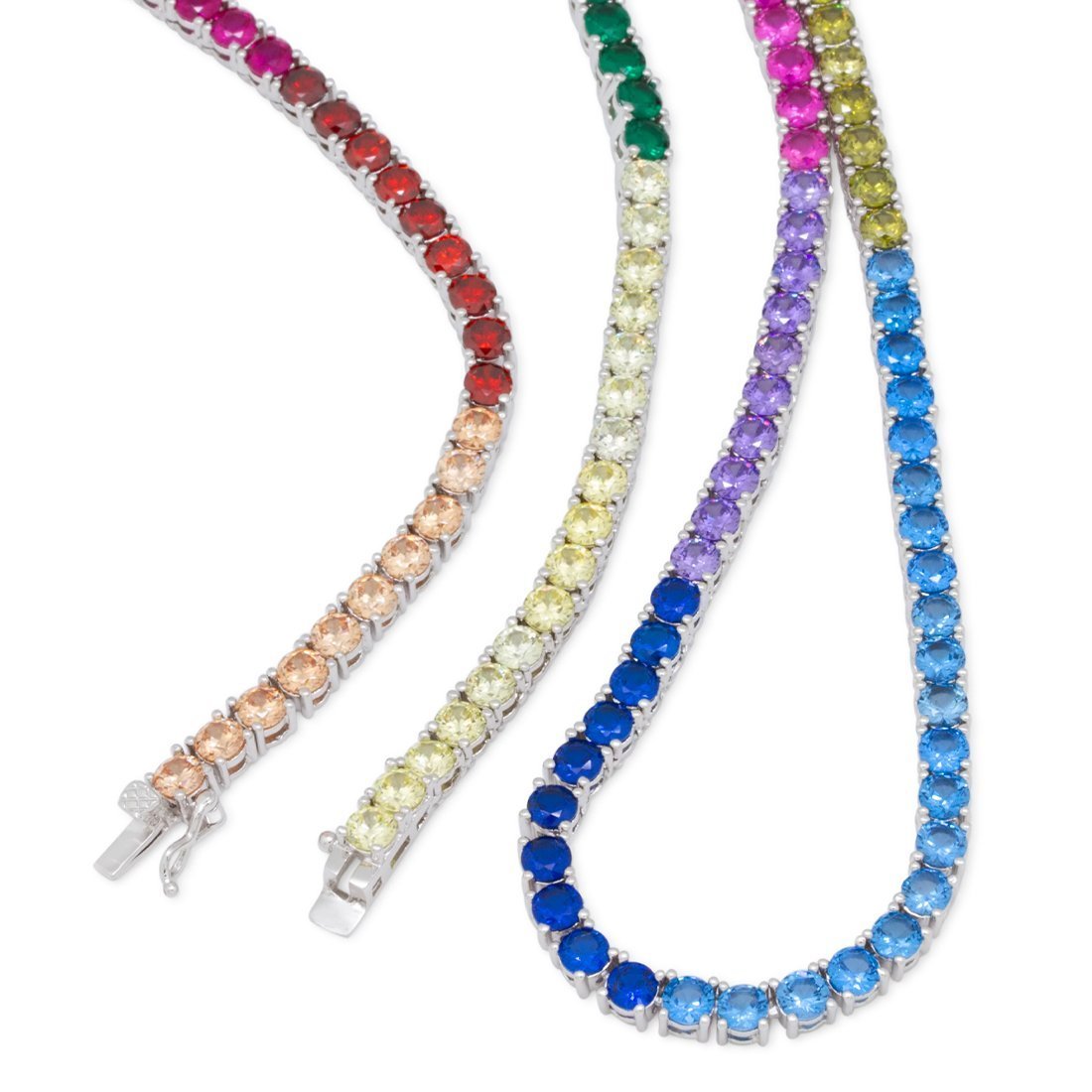 4mm Spectrum Tennis Chain  in  by Kingices