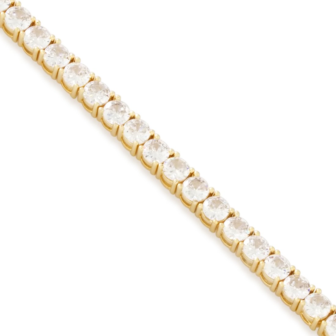 4mm Tennis Choker Chain  in  by Kingices