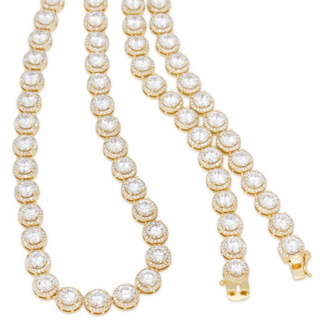 5mm Brilliant-Cut Tennis Chain  in  by Kingices