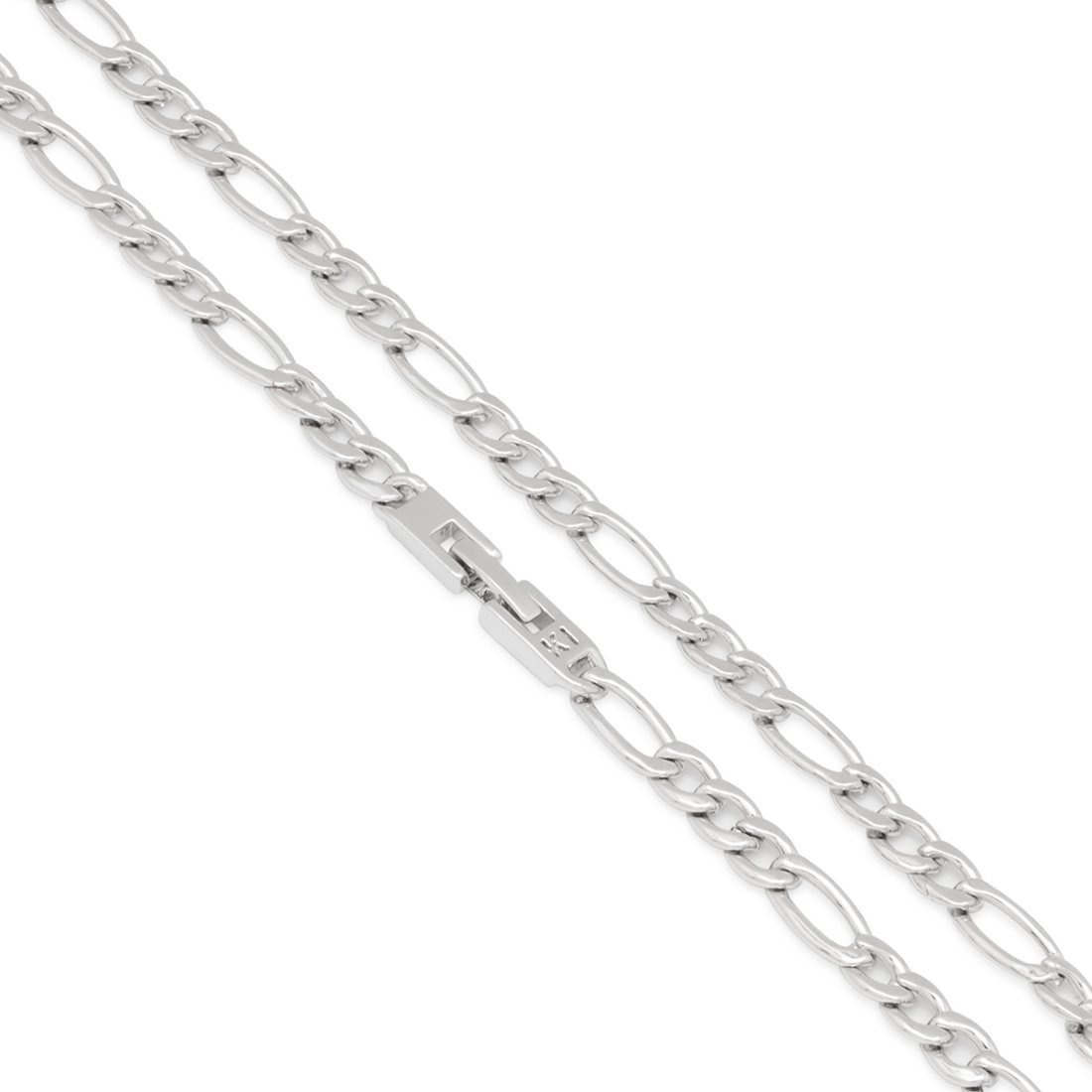 5mm Figaro Chain Choker Set  in  by Kingices