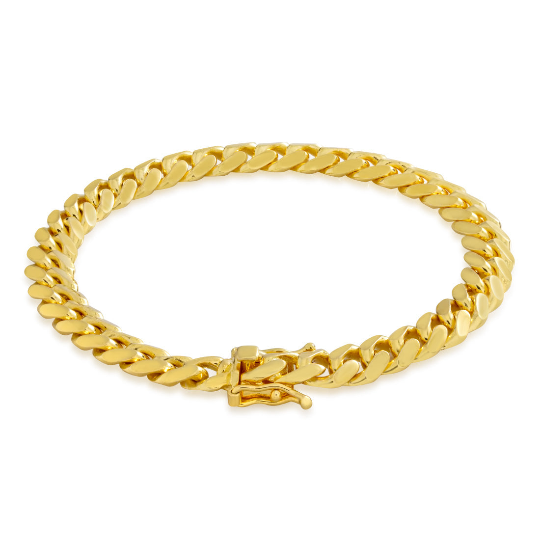 5mm Miami Cuban Link Bracelet  in  by Kingices