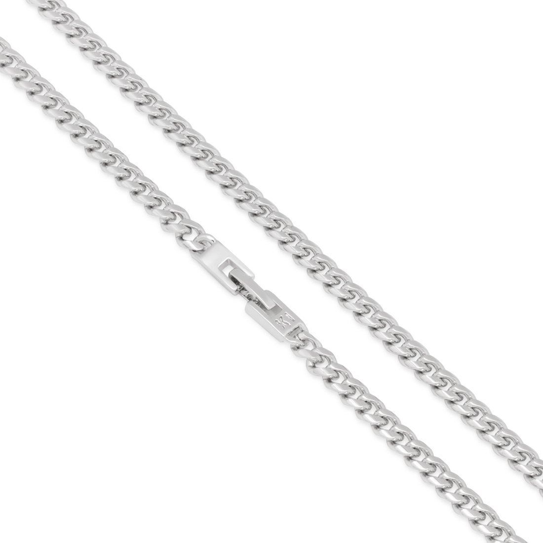 5mm Miami Cuban Link Chain Choker Set  in  by Kingices