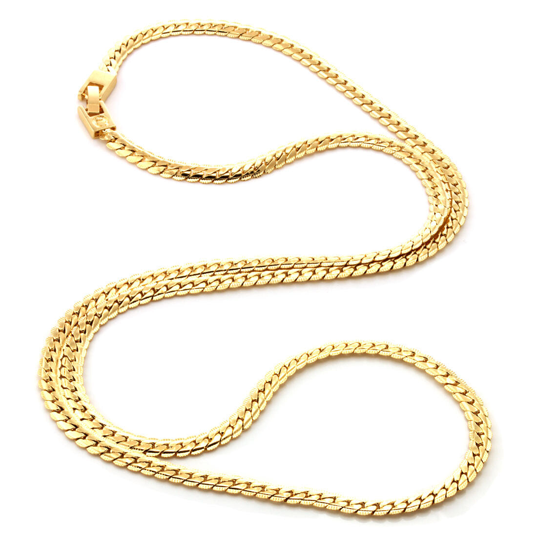 5mm Moon Cut Miami Cuban Link Chain  in  by Kingices