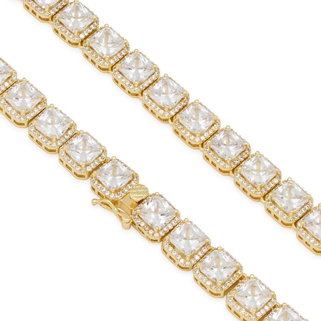 5mm Princess-Cut Tennis Chain  in  by Kingices
