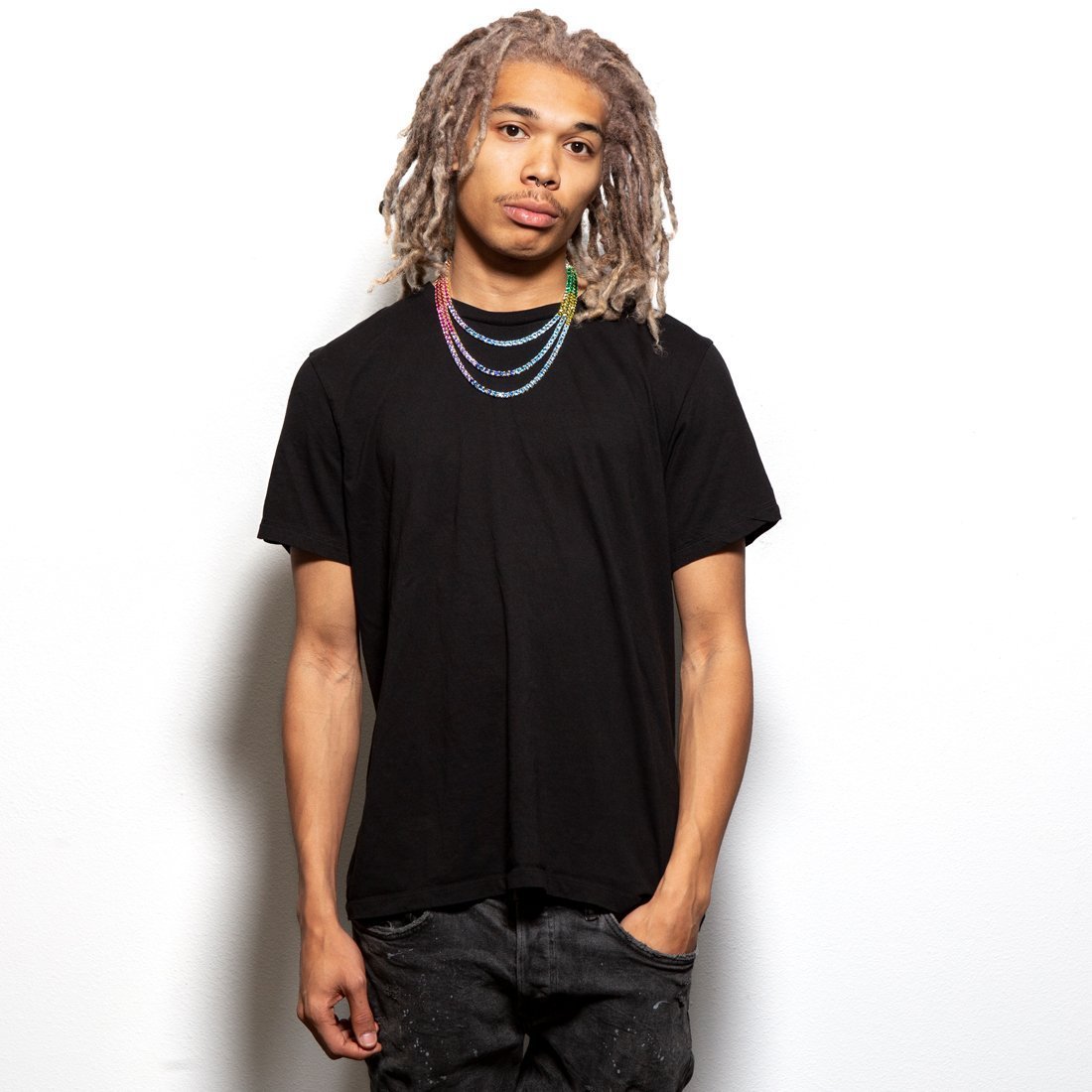 5mm Spectrum Tennis Chain  in  by Kingices