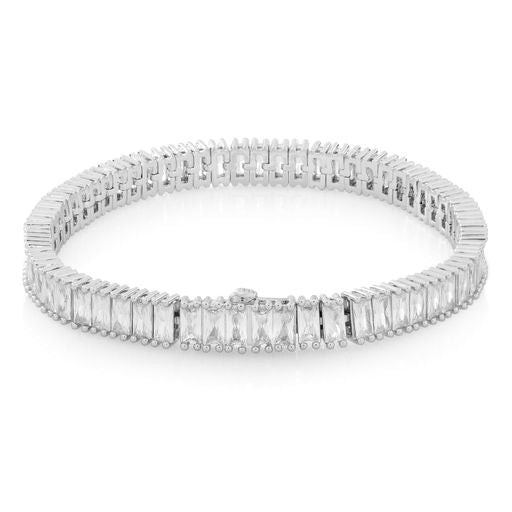 6mm Baguette Tennis Bracelet  in  by Kingices