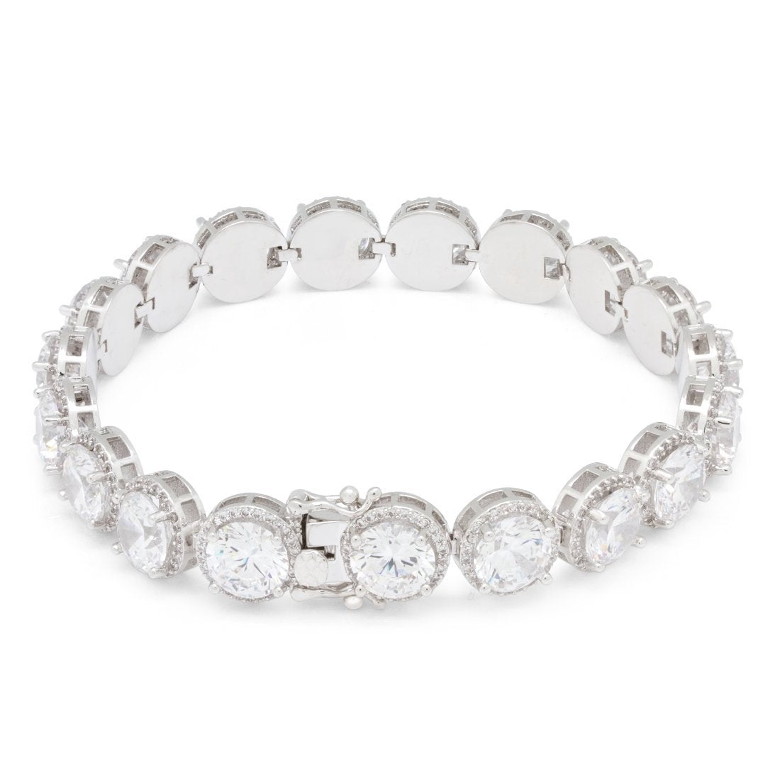 8mm Brillaint-Cut Tennis Bracelet  in  by Kingices