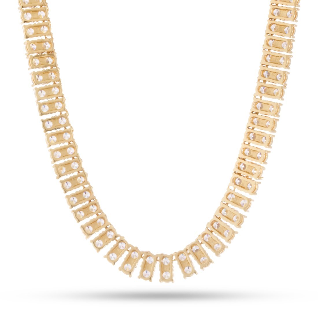 8mm Double-Row Tennis Chain  in  by Kingices