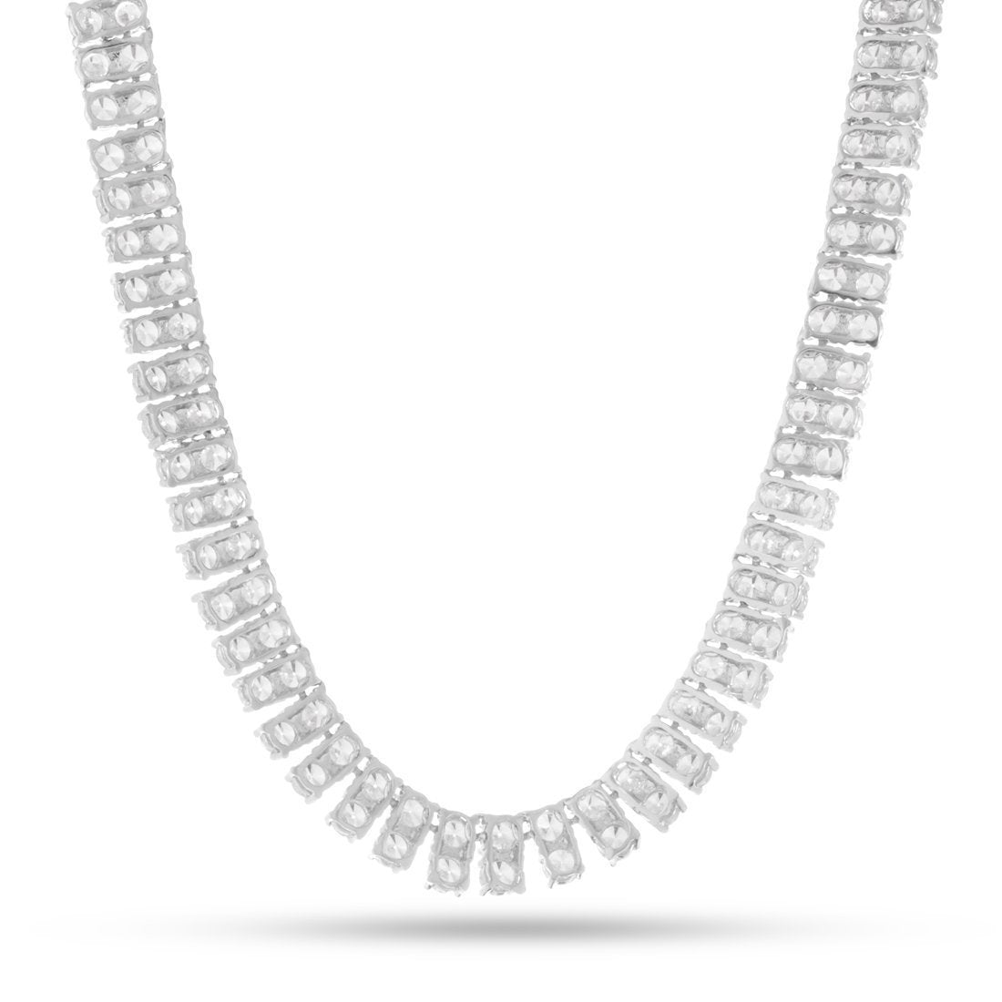 8mm Double-Row Tennis Chain  in  by Kingices