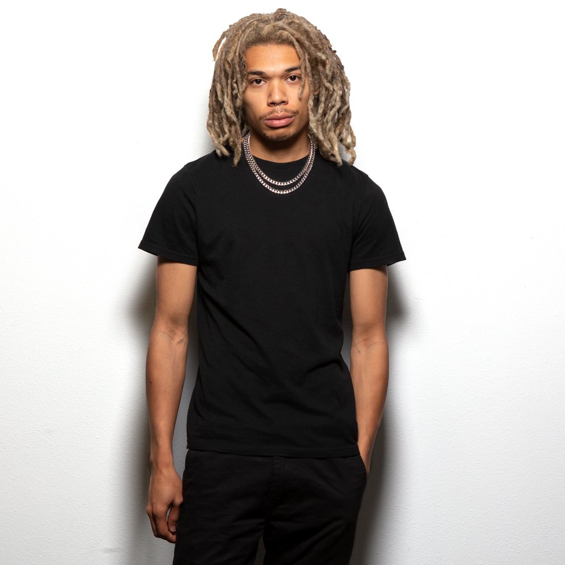 8mm Miami Cuban Link Chain Choker Set  in  by Kingices