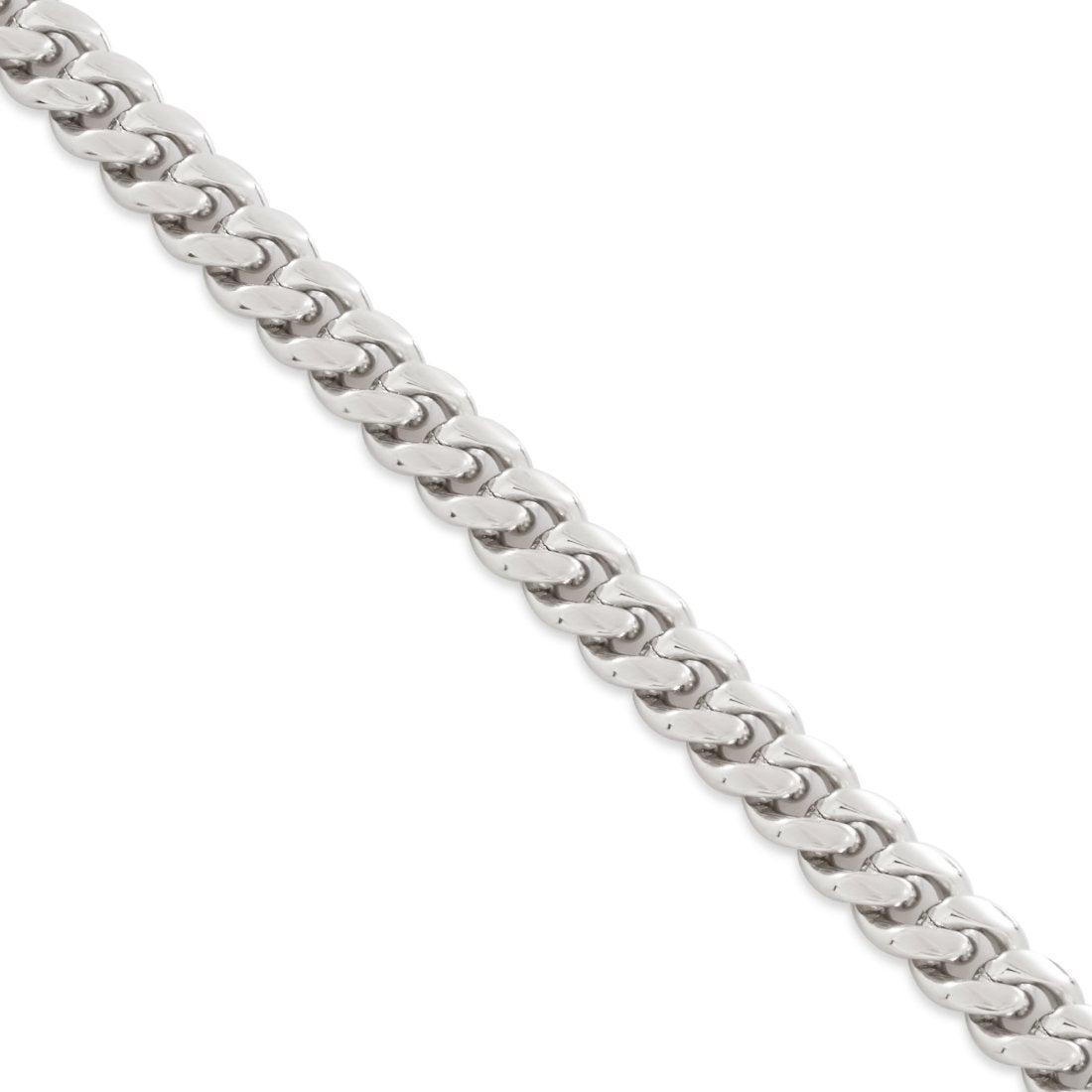 8mm Miami Cuban Link Choker Chain  in  by Kingices