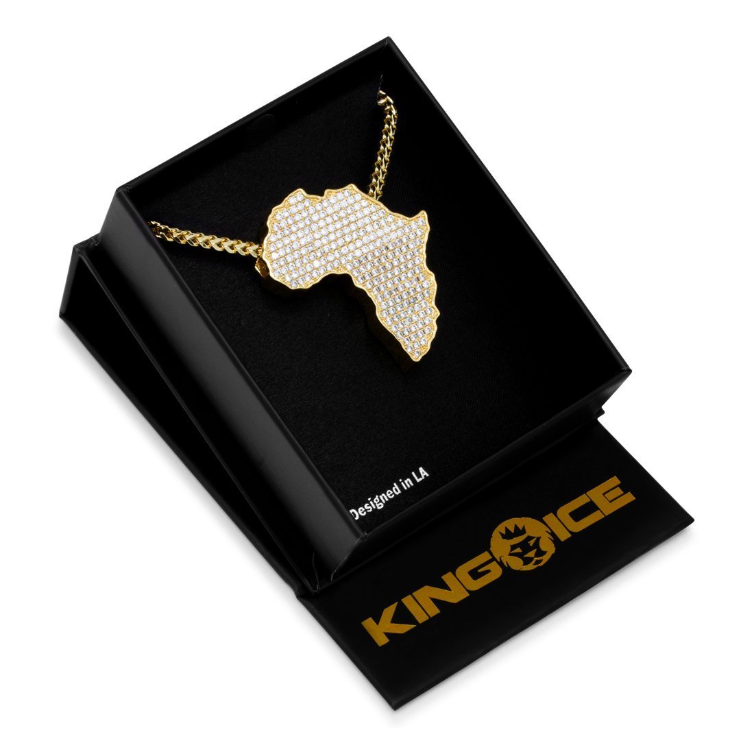Africa Necklace  in  by Kingices
