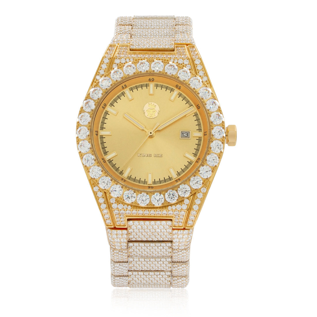 Arctic III Watch  in  14K Gold by Kingices