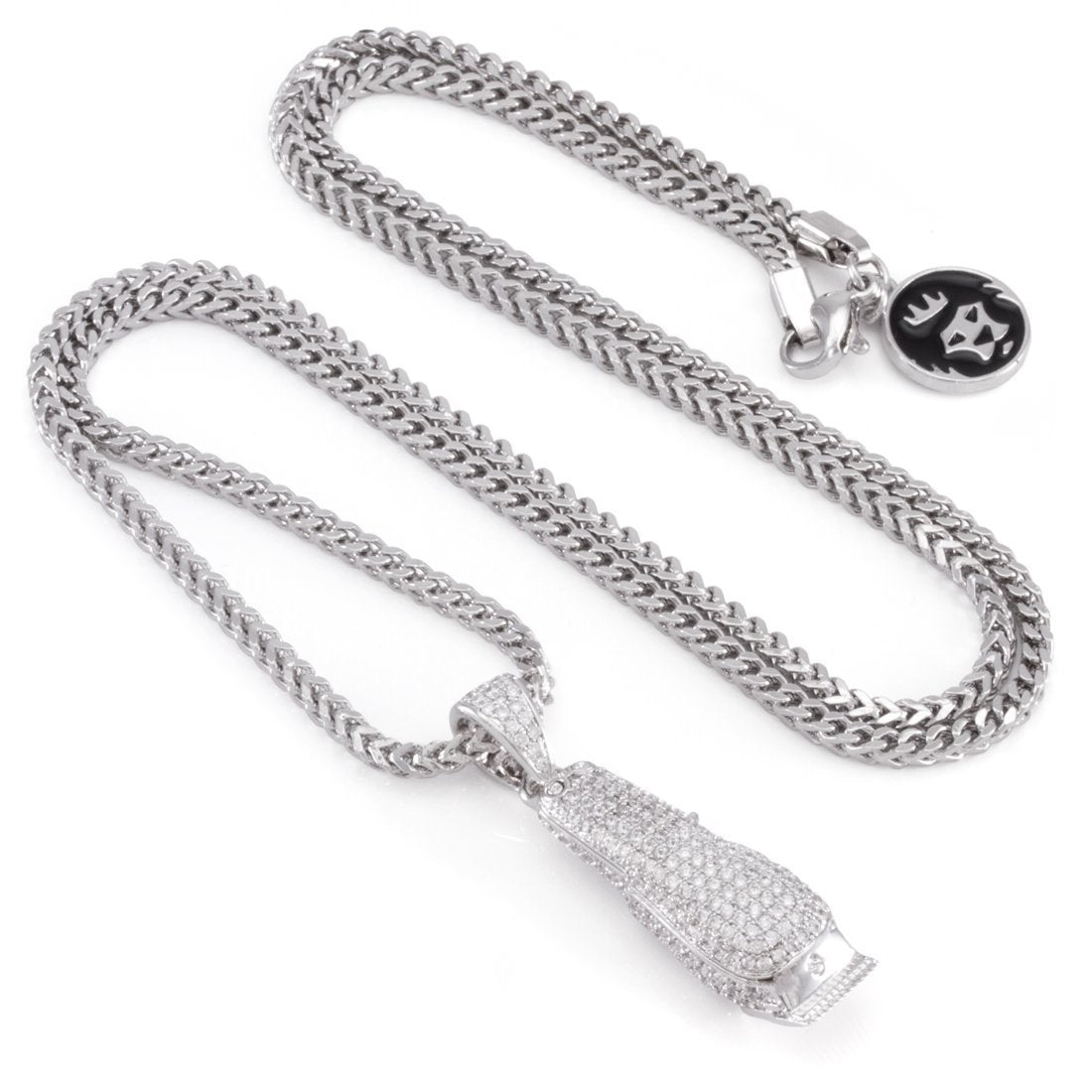 Barber Shop Clippers Necklace  in  by Kingices