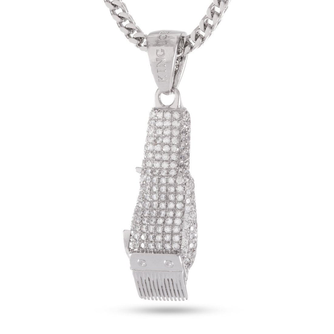 Barber Shop Clippers Necklace  in  by Kingices