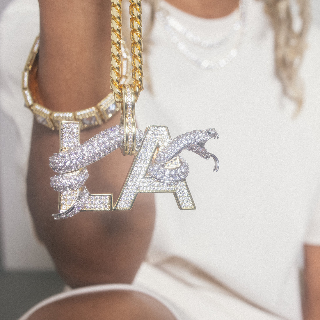 Black Mamba LA Necklace  in  by Kingices