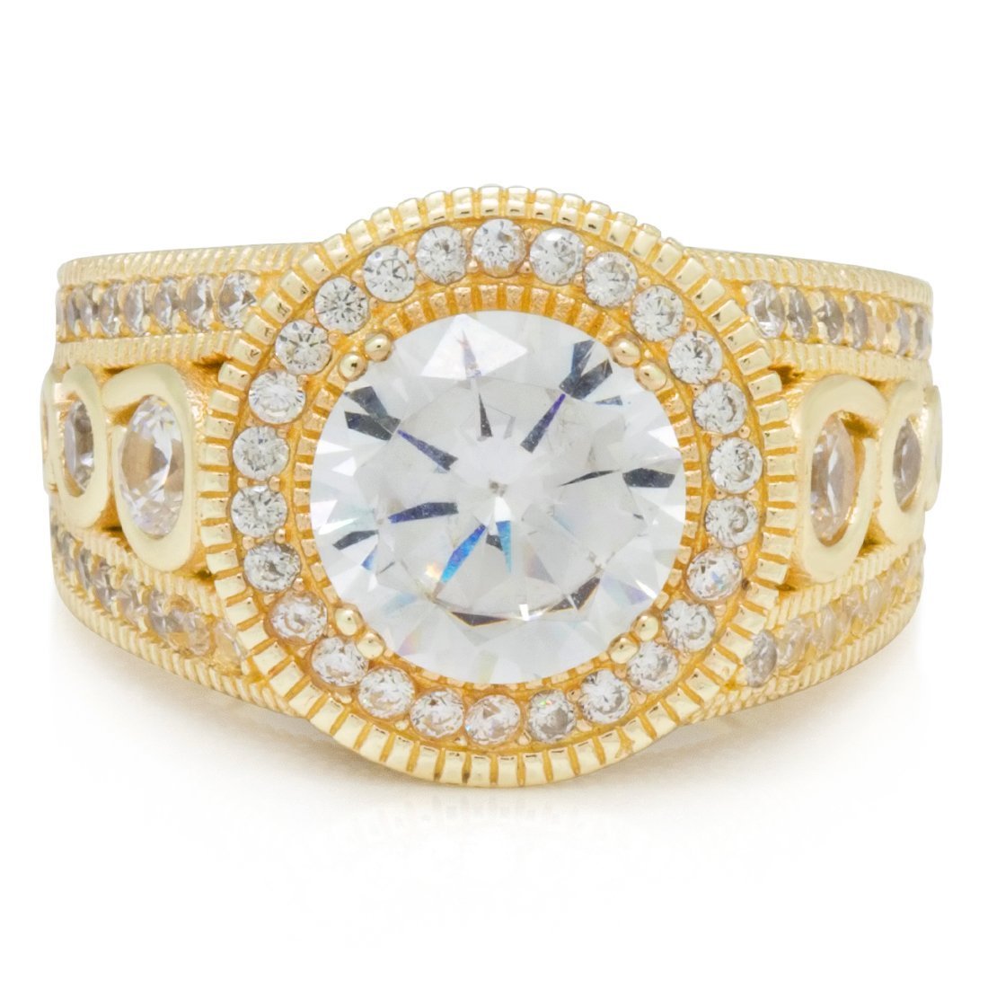 Brilliant-Cut Signet Ring  in  by Kingices