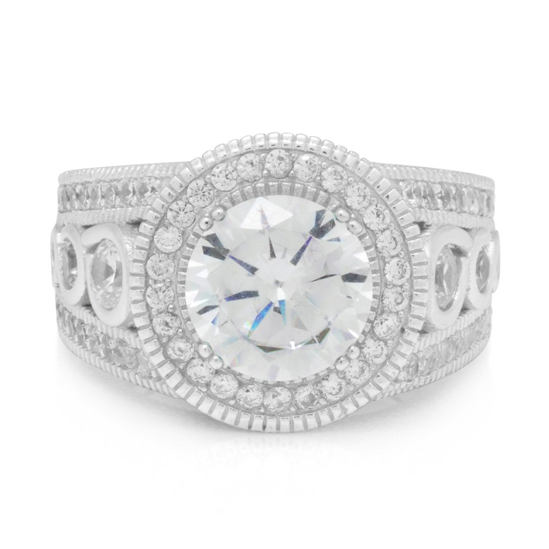 Brilliant-Cut Signet Ring  in  by Kingices