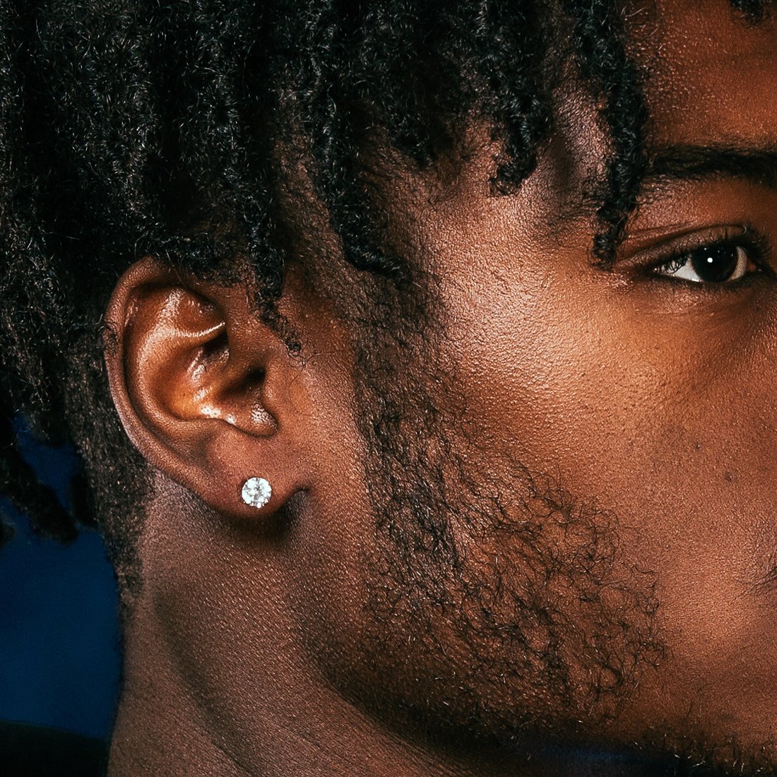Brilliant-Cut Stud Earrings  in  by Kingices