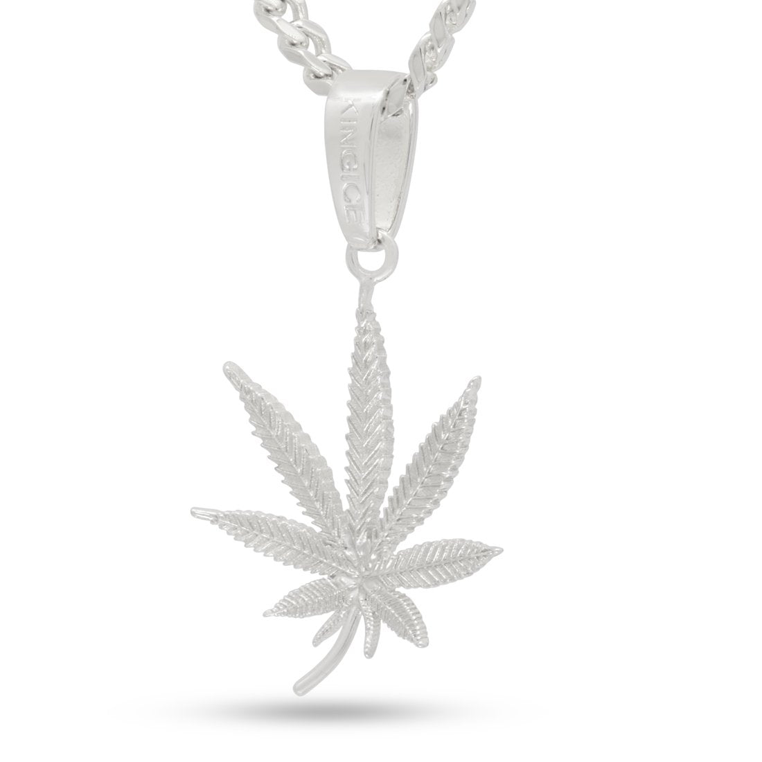 Cannabis Leaf Necklace  in  by Kingices
