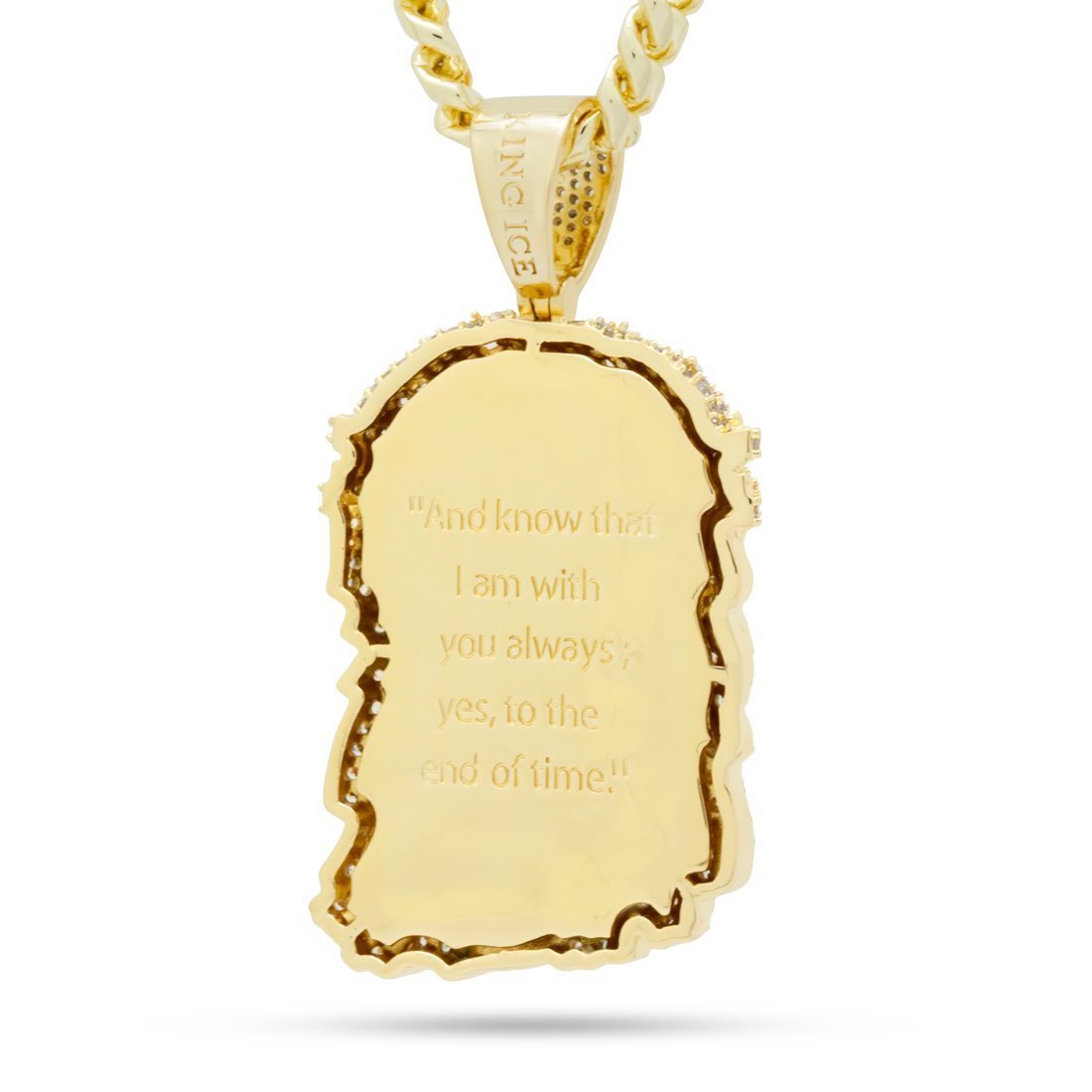 Christ Head Necklace  in  by Kingices