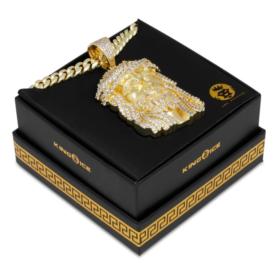 Christ Head Necklace  in  by Kingices