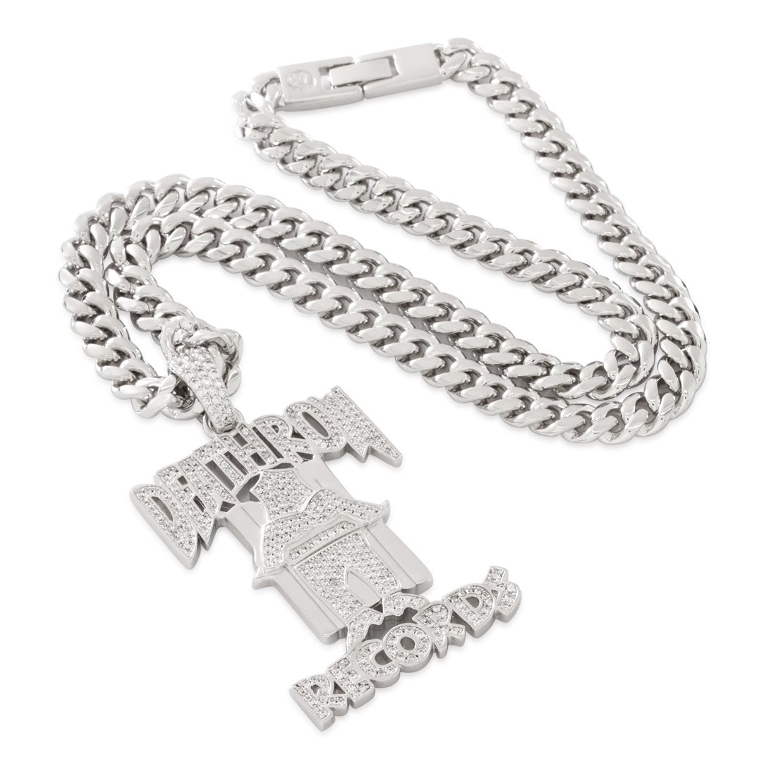 Death Row Records x Kingices - OG Death Row Logo Necklace  in  by Kingices