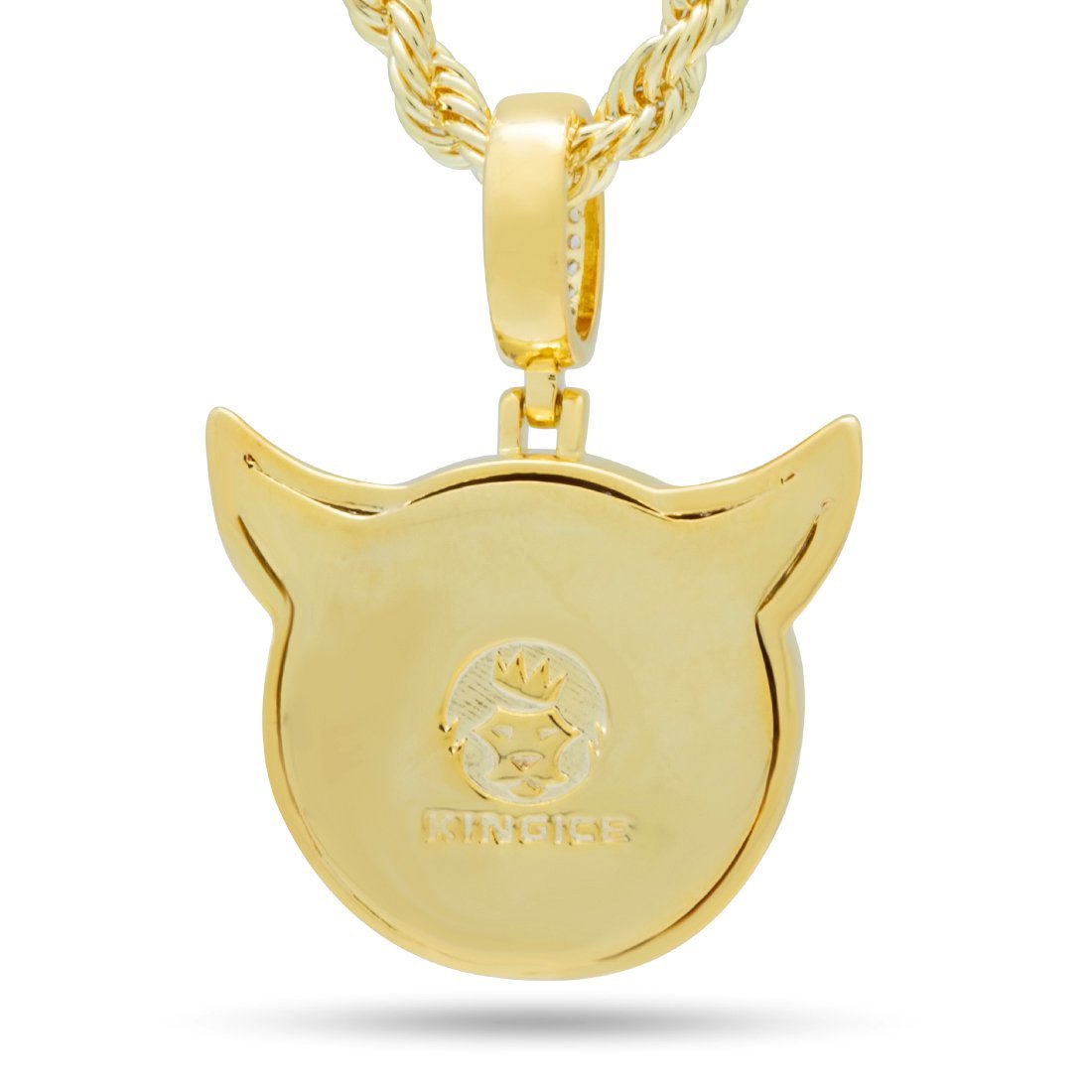 Devil Emoji Necklace  in  by Kingices