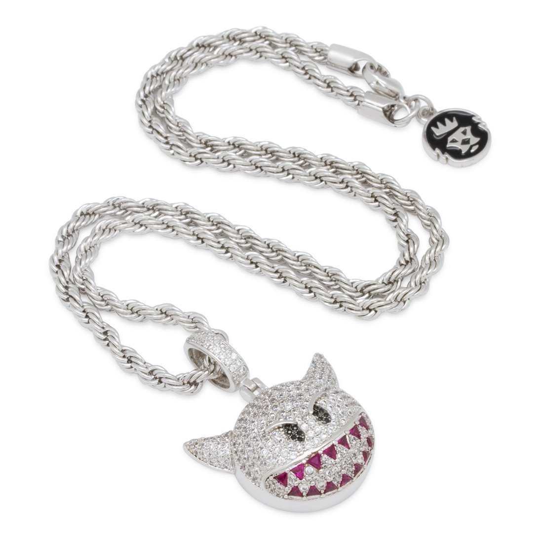 Devil Emoji Necklace  in  by Kingices