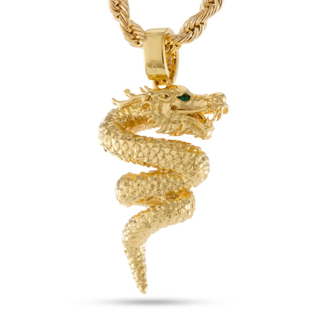 Double Dragon Necklace  in  by Kingices