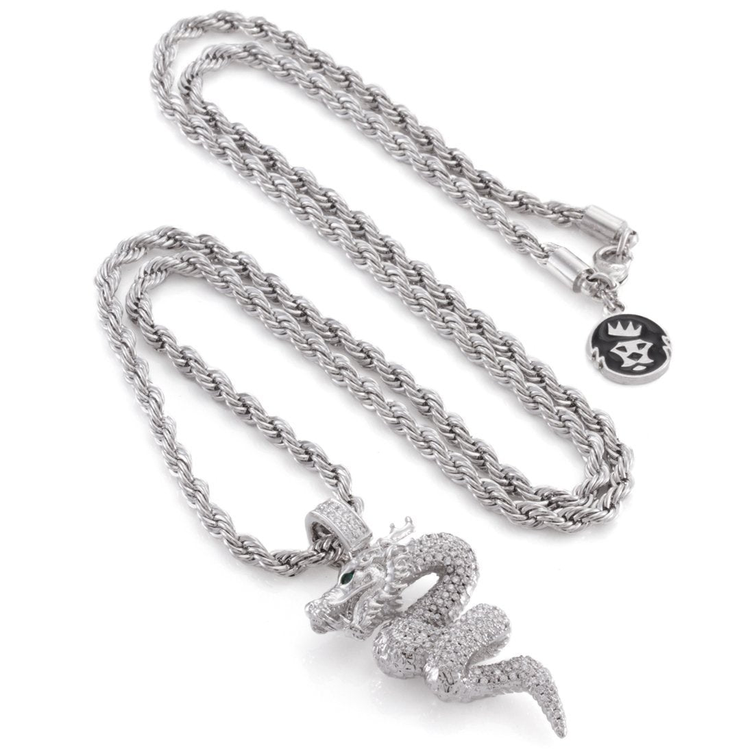 Double Dragon Necklace  in  by Kingices