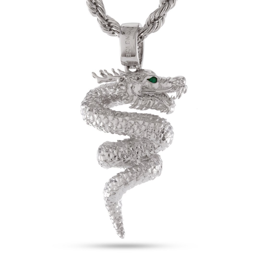 Double Dragon Necklace  in  by Kingices