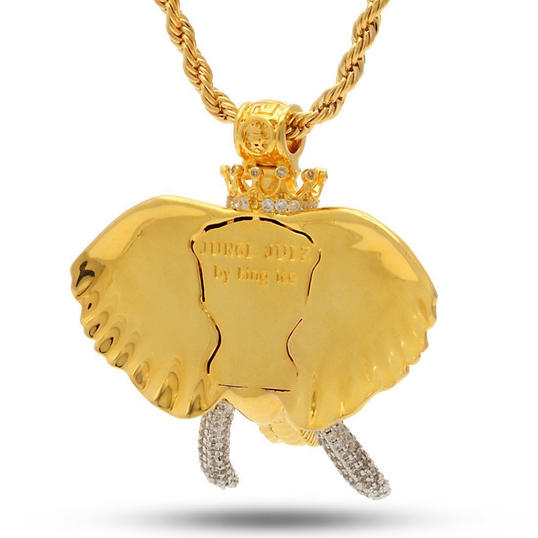 Elephant Necklace  in  by Kingices