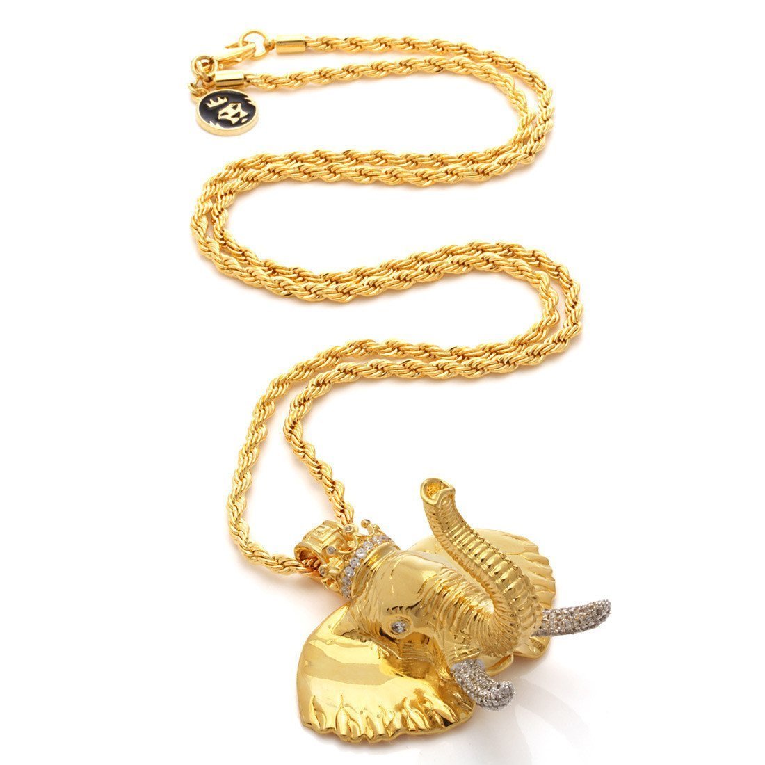 Elephant Necklace  in  by Kingices